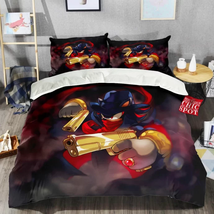 Shadow The Shadow Sonic Bedding Set