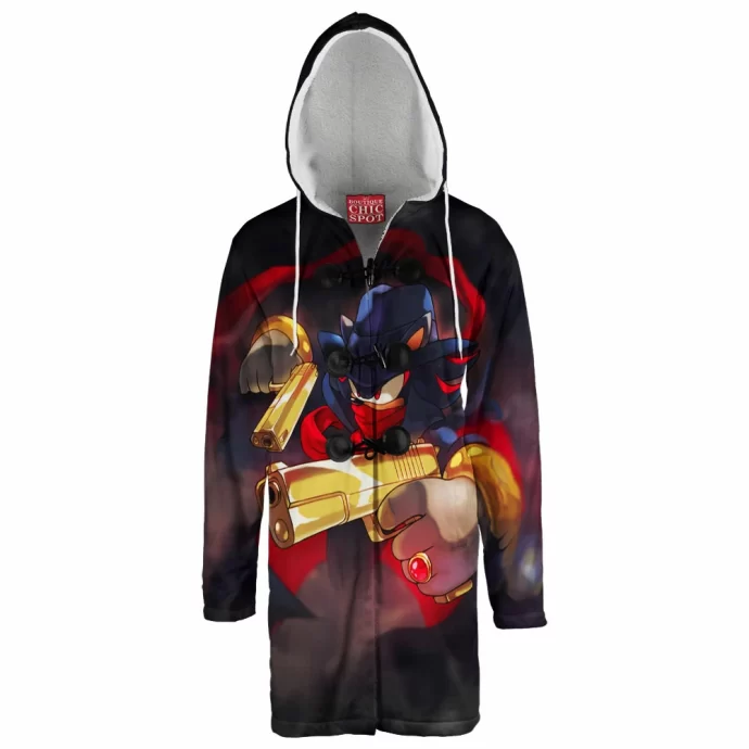 Shadow The Shadow Sonic Hooded Cloak Coat