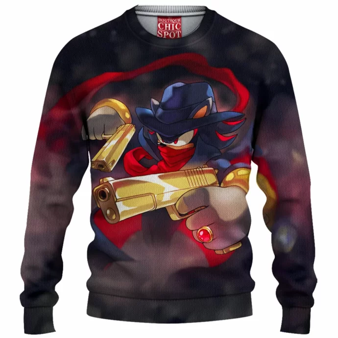 Shadow The Shadow Sonic Knitted Sweater