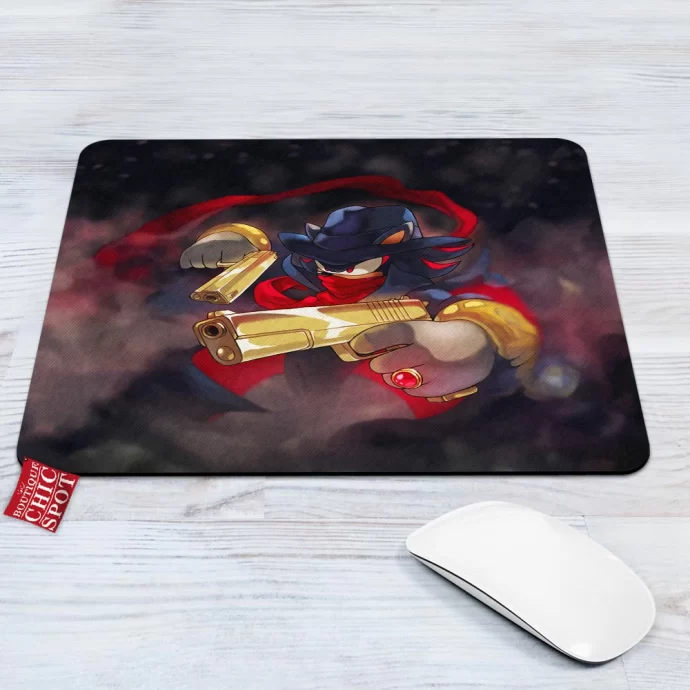 Shadow The Shadow Sonic Mouse Pad