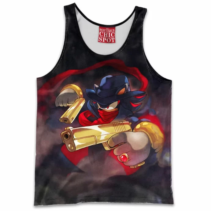 Shadow The Shadow Sonic Tank Top