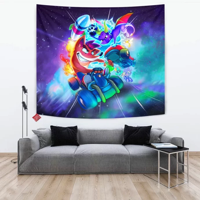 Crash Spyro Tapestry