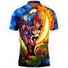 Anime Polo Shirt, Pokemon Polo Shirt