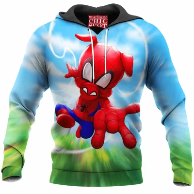 Comic Hoodie, Spider-Ham Hoodie, Spider-man Hoodie