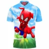 Comic Polo Shirt, Spider-Ham Polo Shirt, Spider-man Polo Shirt