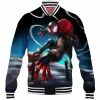Comic Baseball-Jacket, Spider-man Baseball-Jacket