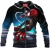 Comic Zip-Hoodie, Spider-man Zip-Hoodie