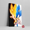 Super Sonic Canvas Wall Art