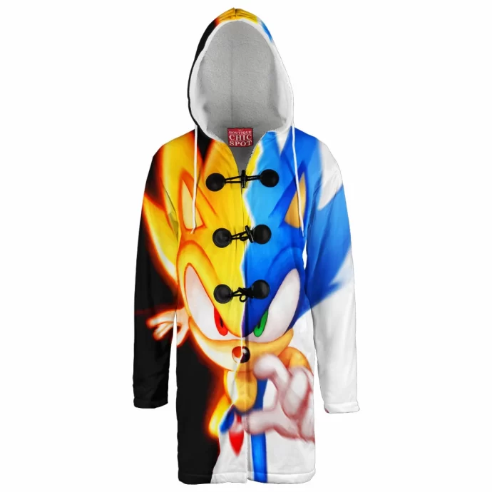 Super Sonic Hooded Cloak Coat