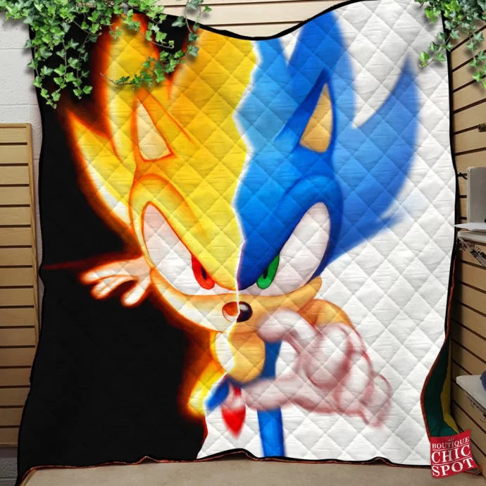 Super Sonic Quilt Blanket