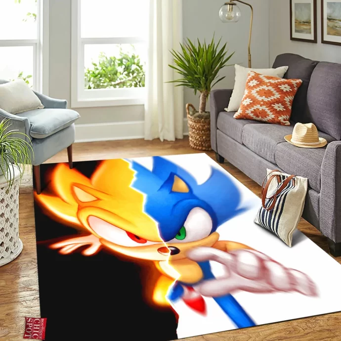 Super Sonic Rectangle Rug