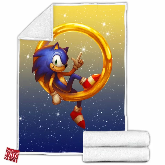 Sonic The Hedgehog Fleece Blanket