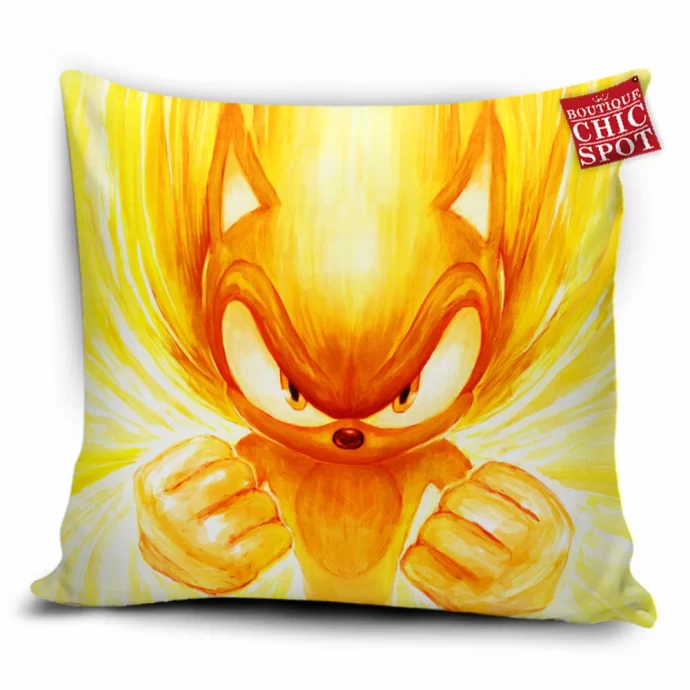 Super Sonic Pillow Cover