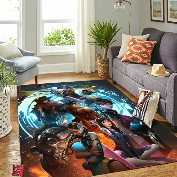 Overwatch Rectangle Rug