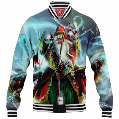 Santa Claus Baseball-Jacket