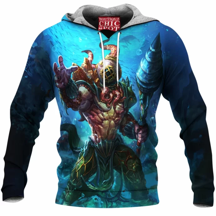 Smite Poseidon Fleece Hoodie