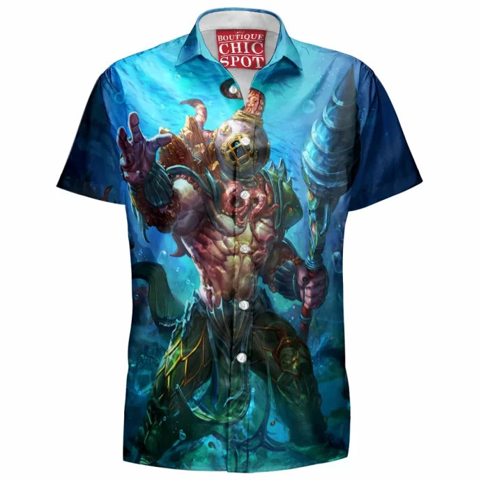 Smite Poseidon Hawaiian Shirt