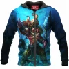 Fantasy Zip-Hoodie, Poseidon Zip-Hoodie