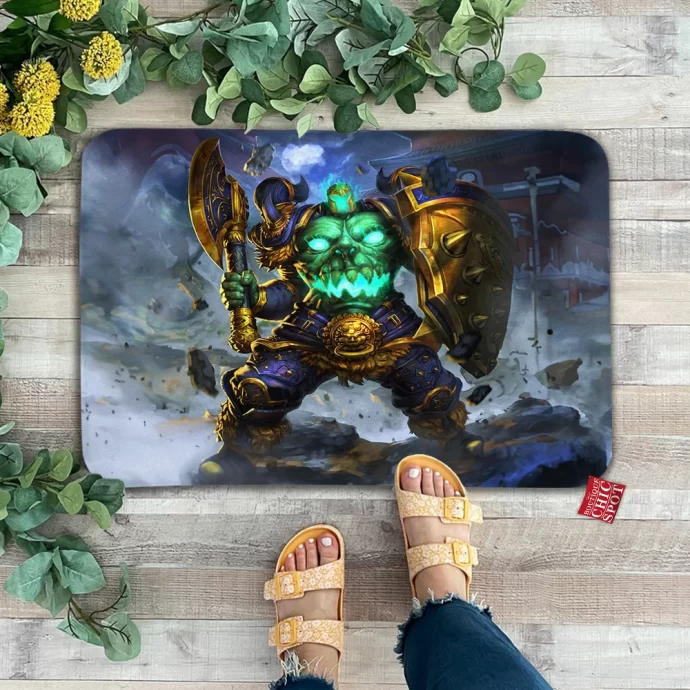 Smite Xing Tian Doormat