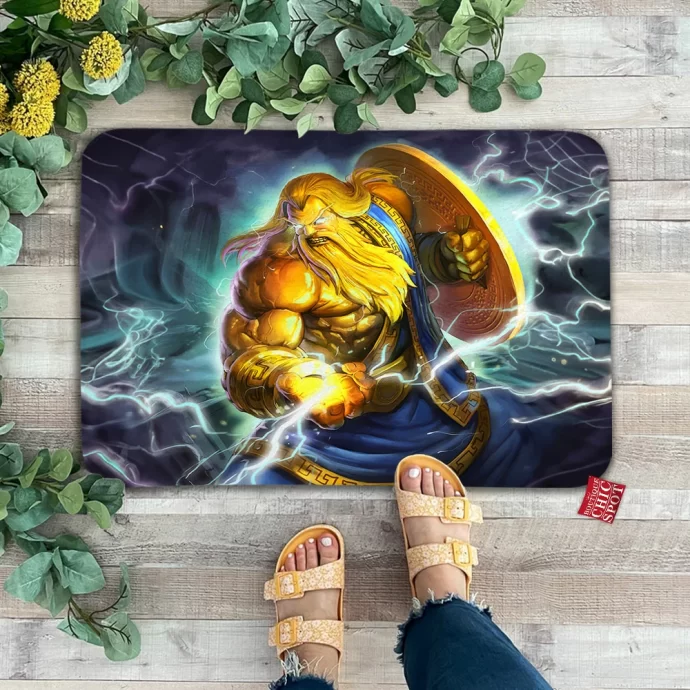 Smite Zeus Doormat