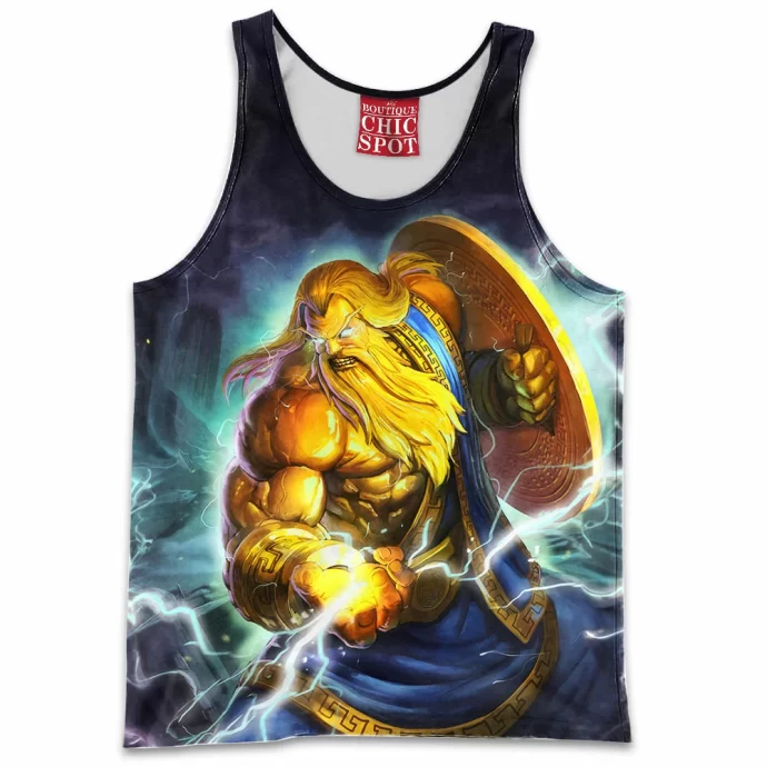 Smite Zeus Tank Top