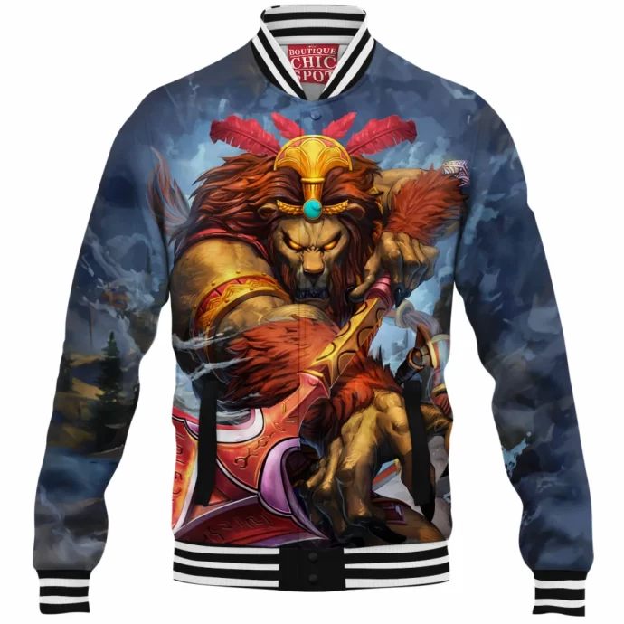 Smite Anhur Baseball Jacket