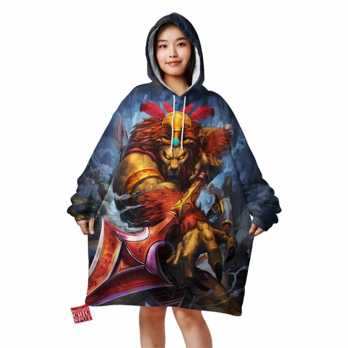 Smite Anhur Blanket Hoodie