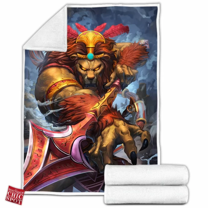 Smite Anhur Fleece Blanket