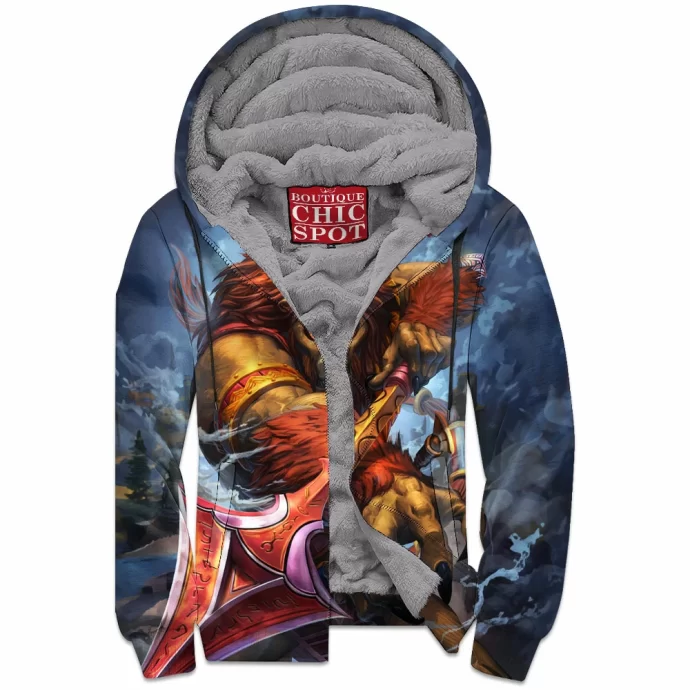 Smite Anhur Zip Fleece Hoodie