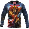Game Zip-Hoodie, Smite Zip-Hoodie, Anhur Zip-Hoodie