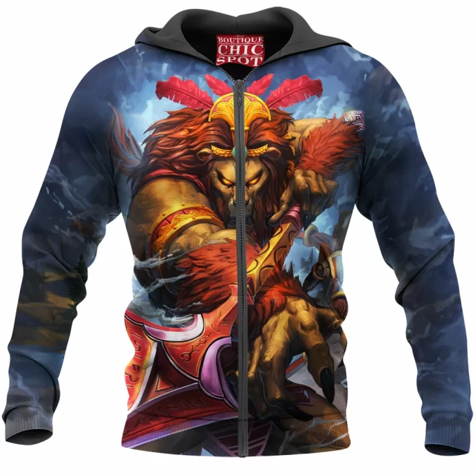 Smite Anhur Zip Hoodie