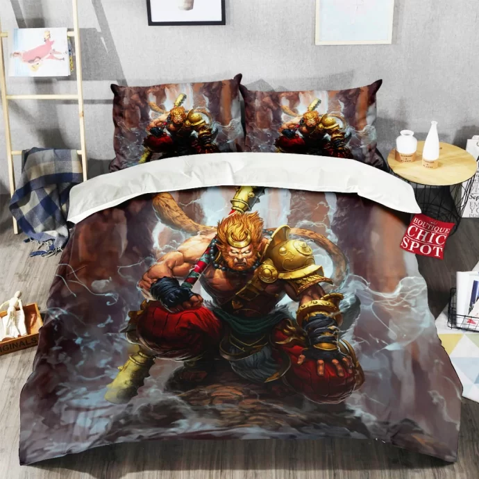 Smite Wukong Bedding Set