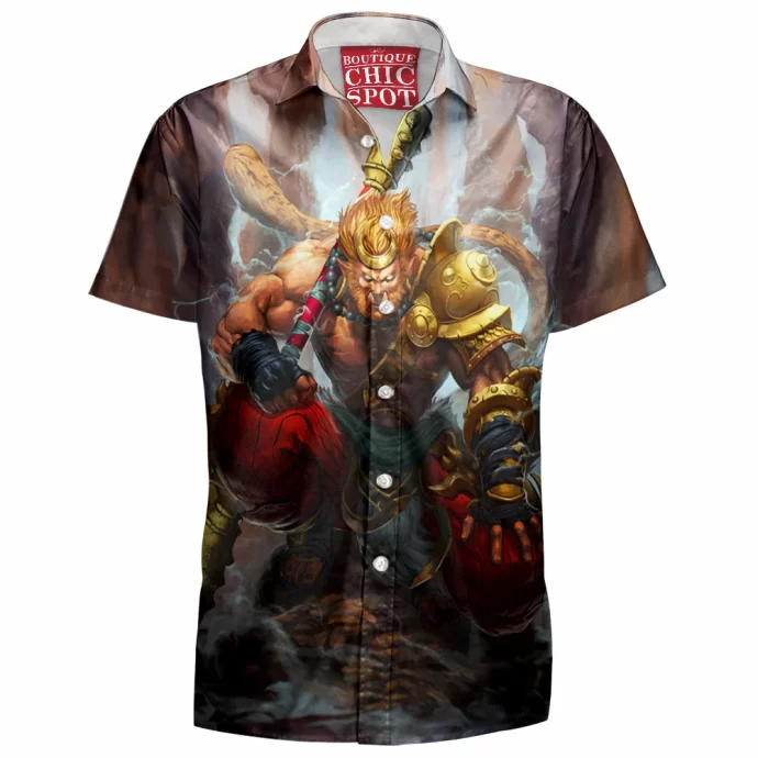 Smite Wukong Hawaiian Shirt