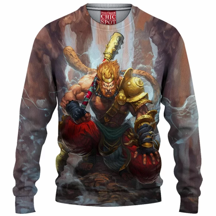 Smite Wukong Knitted Sweater