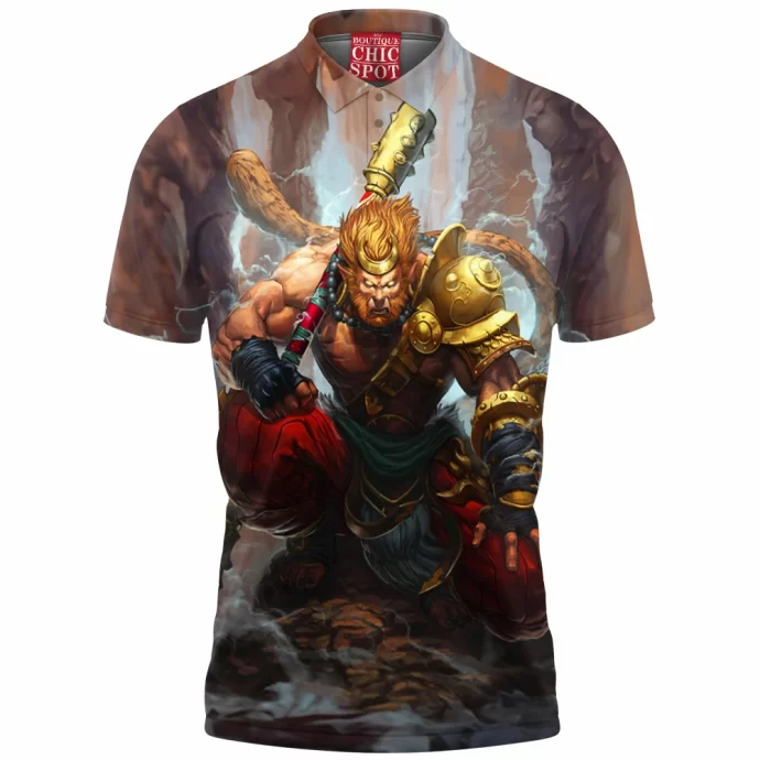 Smite Wukong Polo Shirt