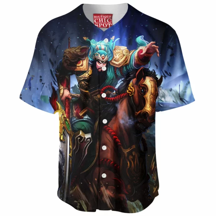 Smite Guan Yu Baseball Jersey