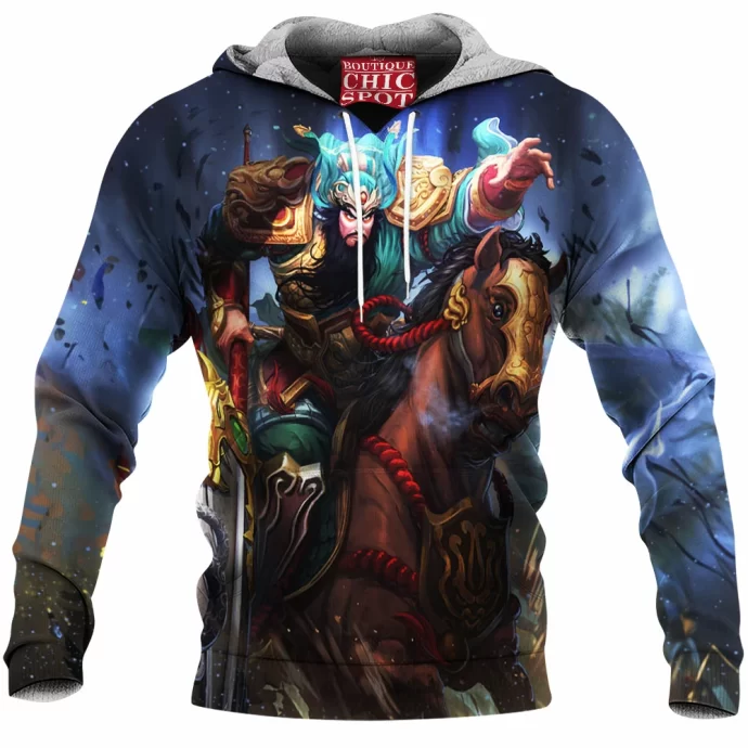 Smite Guan Yu Fleece Hoodie