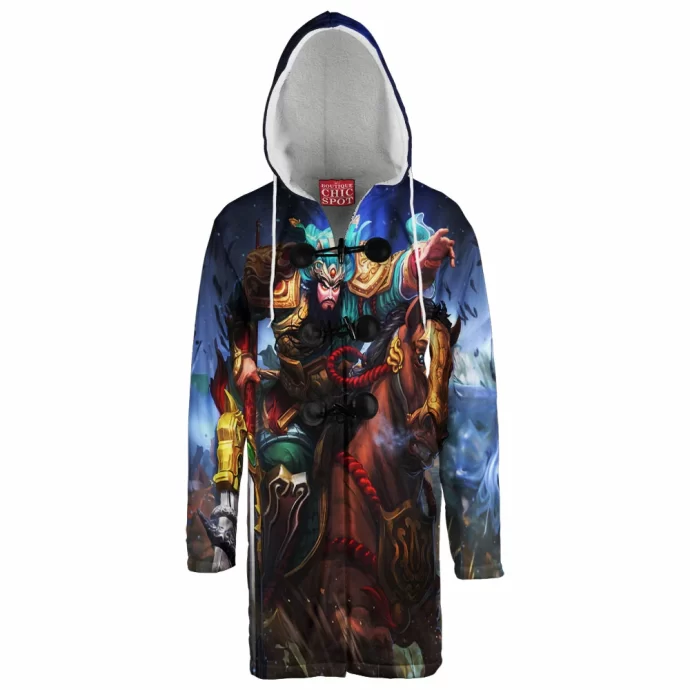 Smite Guan Yu Hooded Cloak Coat