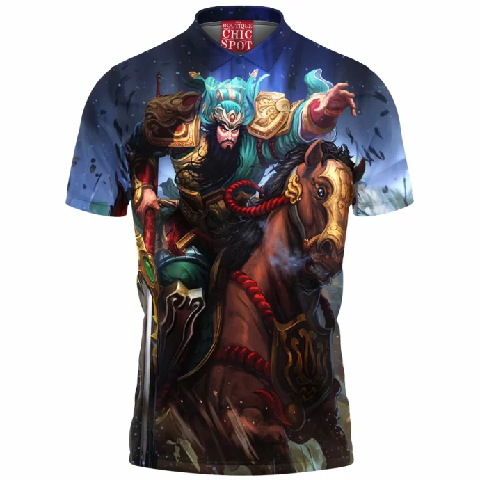 Smite Guan Yu Polo Shirt