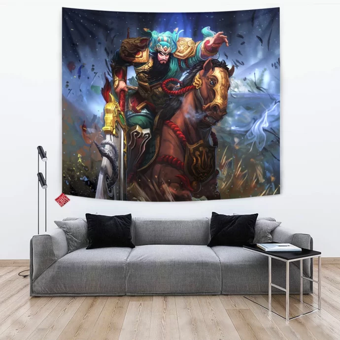 Smite Guan Yu Tapestry