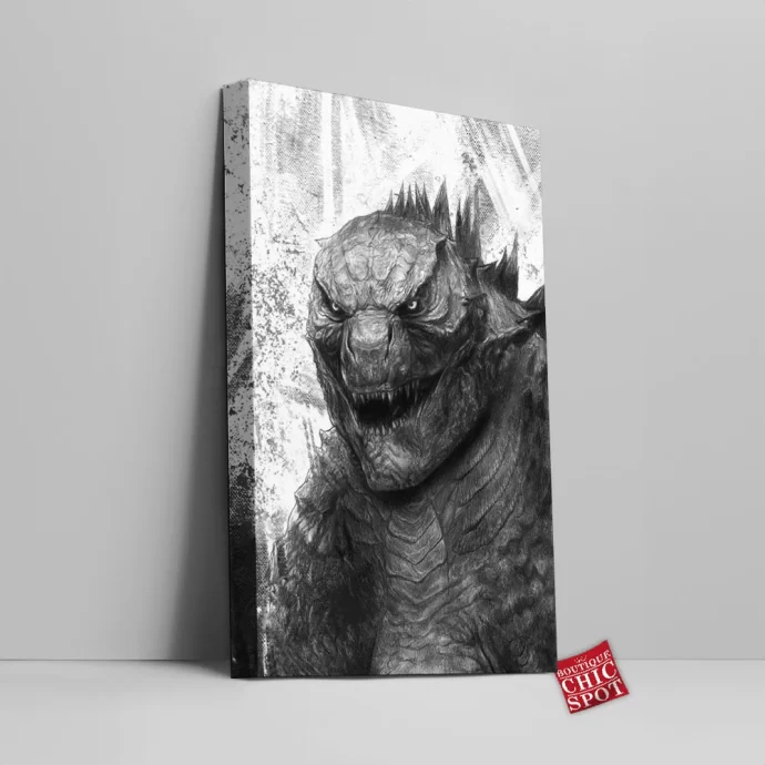 Godzilla Canvas Wall Art