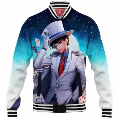 Anime Baseball-Jacket, Kaito Kid Baseball-Jacket