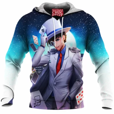 Anime Fleece-Hoodie, Kaito Kid Fleece-Hoodie