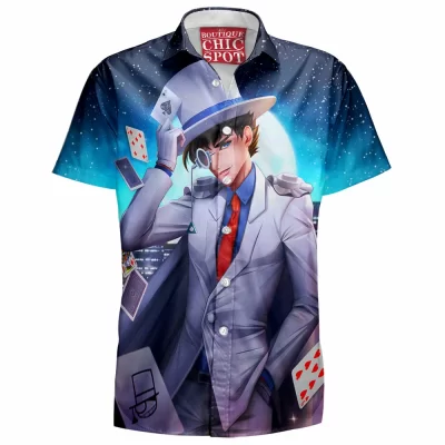 Anime Hawaiian-Shirt, Kaito Kid Hawaiian-Shirt