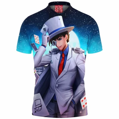 Anime Polo Shirt, Kaito Kid Polo Shirt