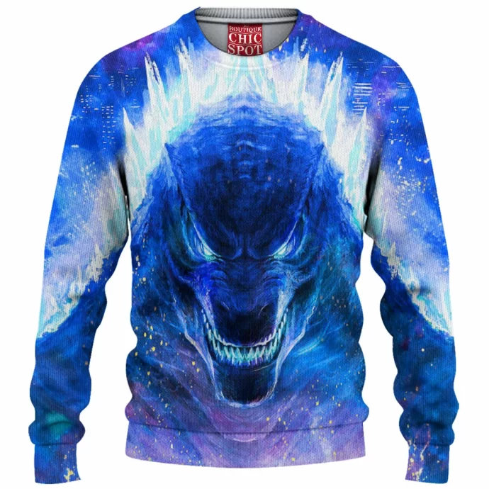 Godzilla Knitted Sweater