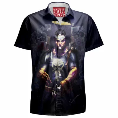 Comic Hawaiian-Shirt, Punisher Hawaiian-Shirt