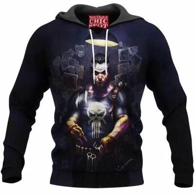 Comic Hoodie, Punisher Hoodie