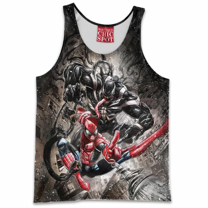 Spidey Vs Venom Tank Top