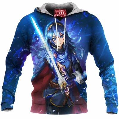 Fire Emblem Fleece-Hoodie, Game Fleece-Hoodie, Lucina Fleece-Hoodie